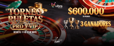 Torneo de Ruleta en Vivo banner